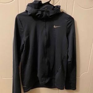 Small Navy Blue Nike Dri Fit Zip up
